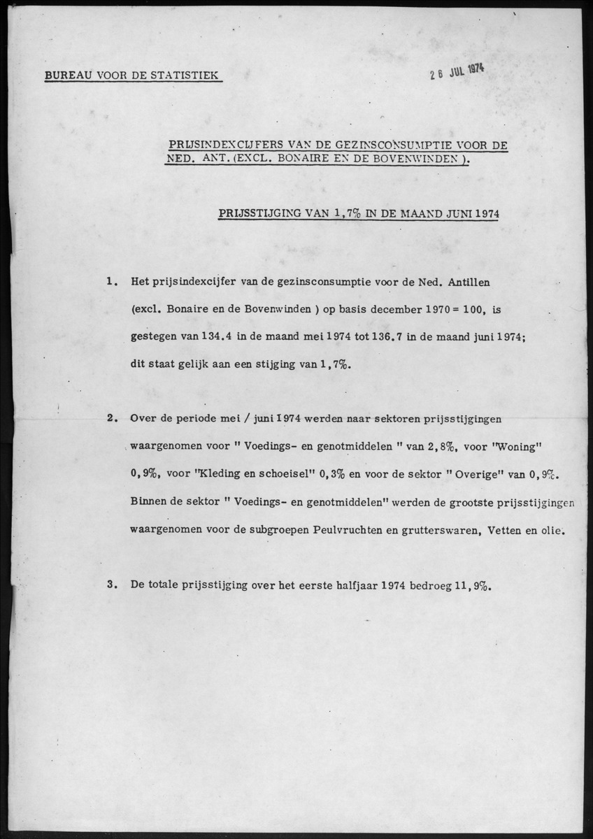 22e Jaargang No.1 - Juli 1974 - New Page