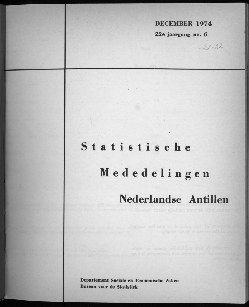 22e Jaargang No.6 - December 1974 - New Page