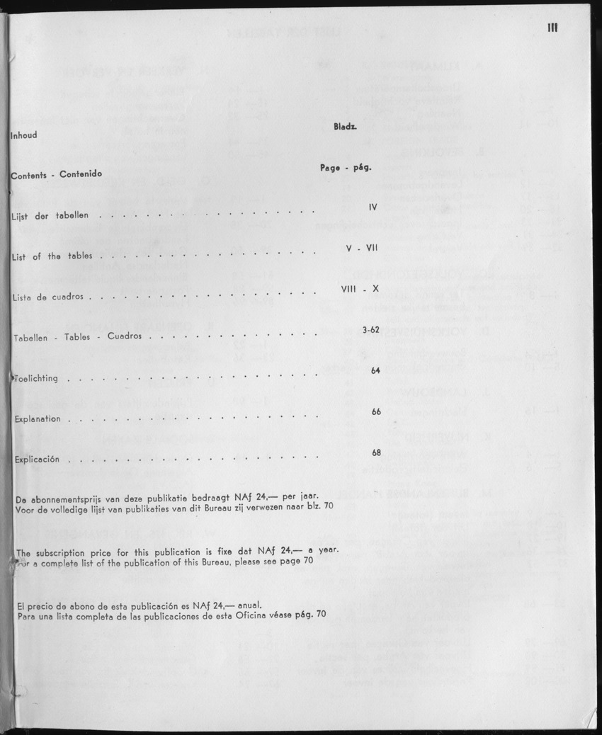 23e Jaargang No.1 - Juli 1975 - Page III