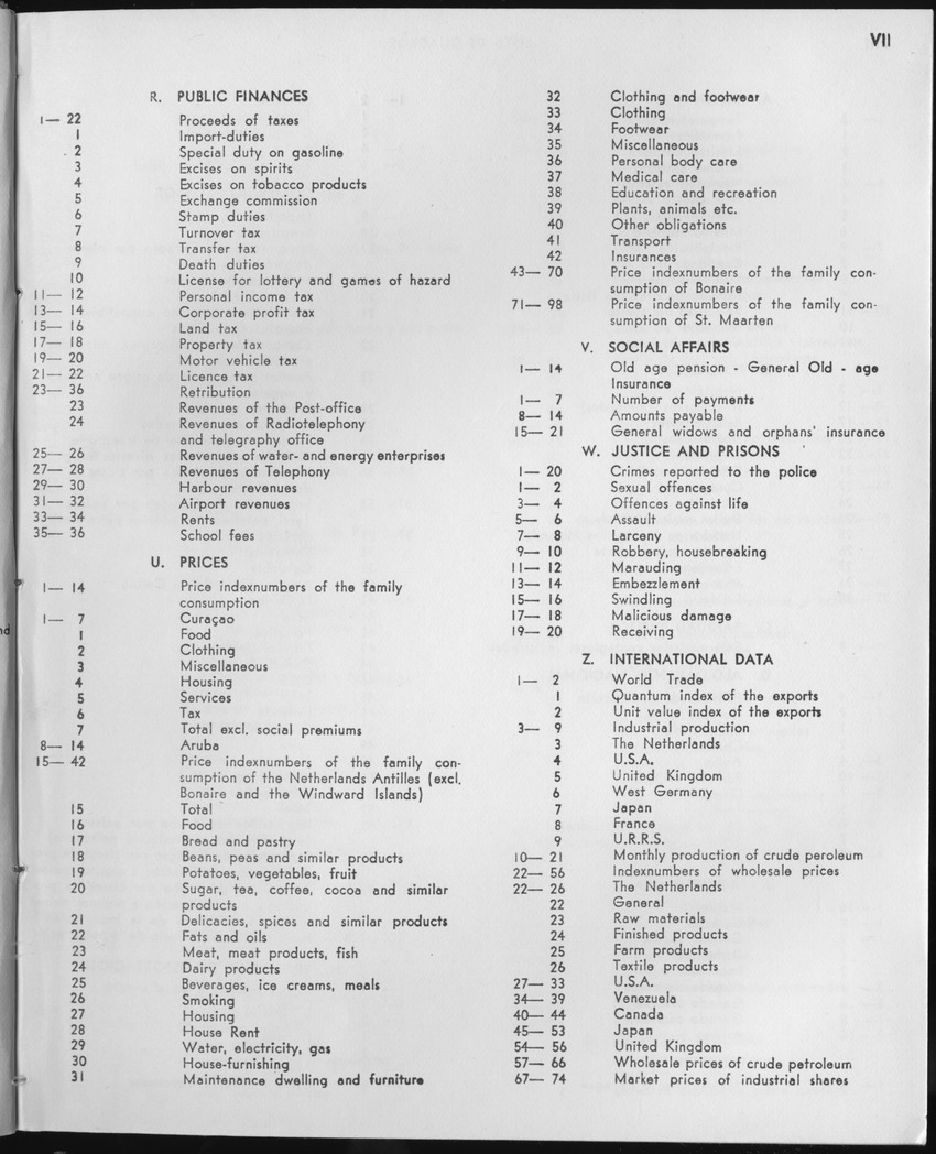 23e Jaargang No.1 - Juli 1975 - Page VII