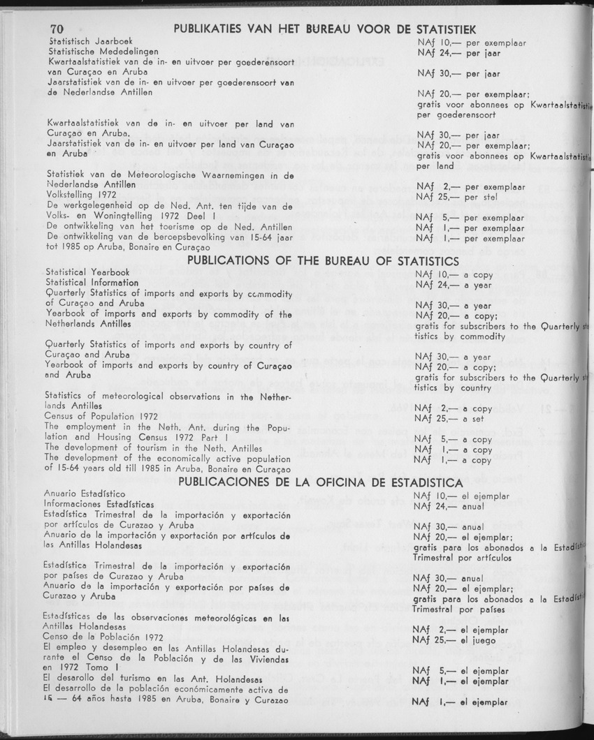 23e Jaargang No.1 - Juli 1975 - Page 70