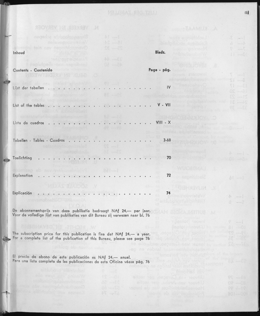 25e Jaargang No.1 - Juli 1977 - Page III