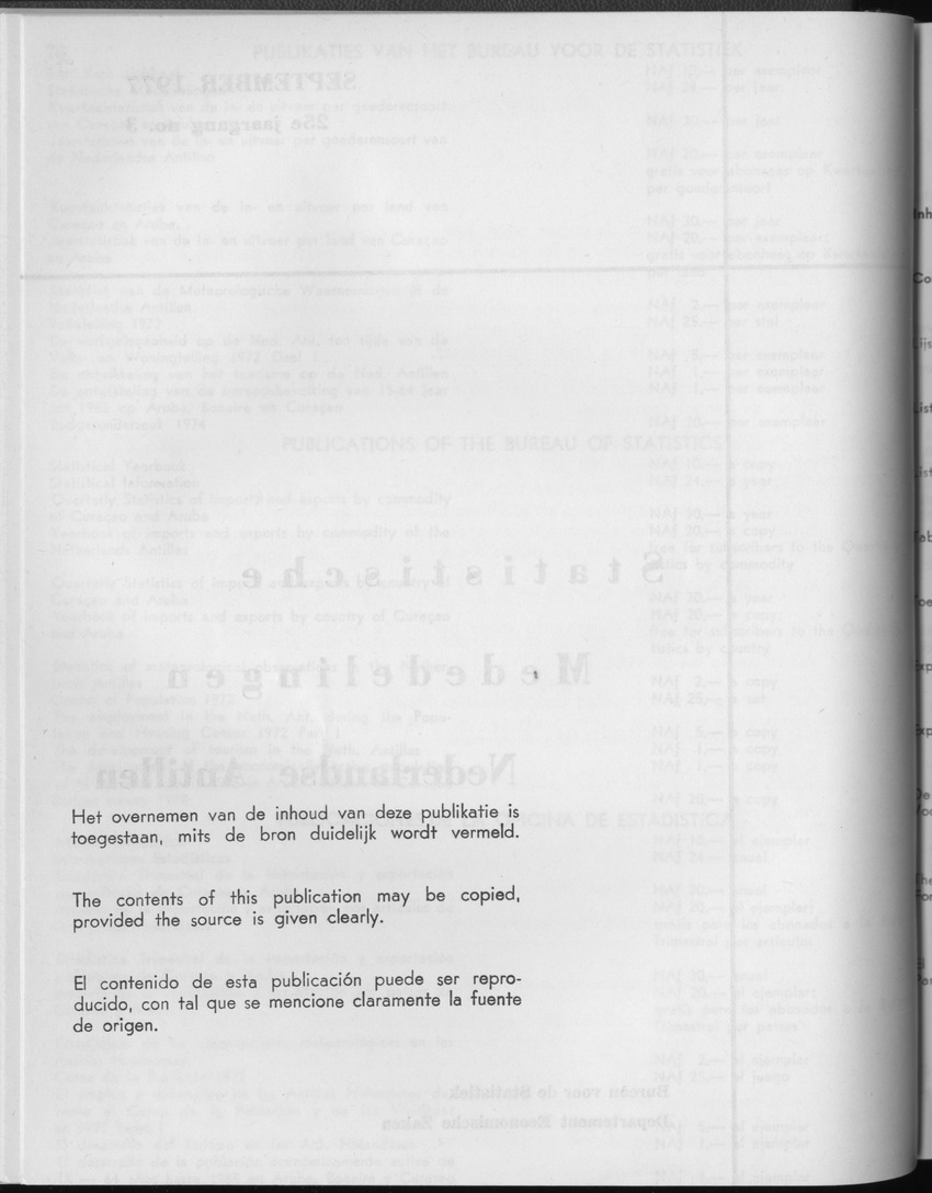 25e Jaargang No.3 - September 1977 - Page II