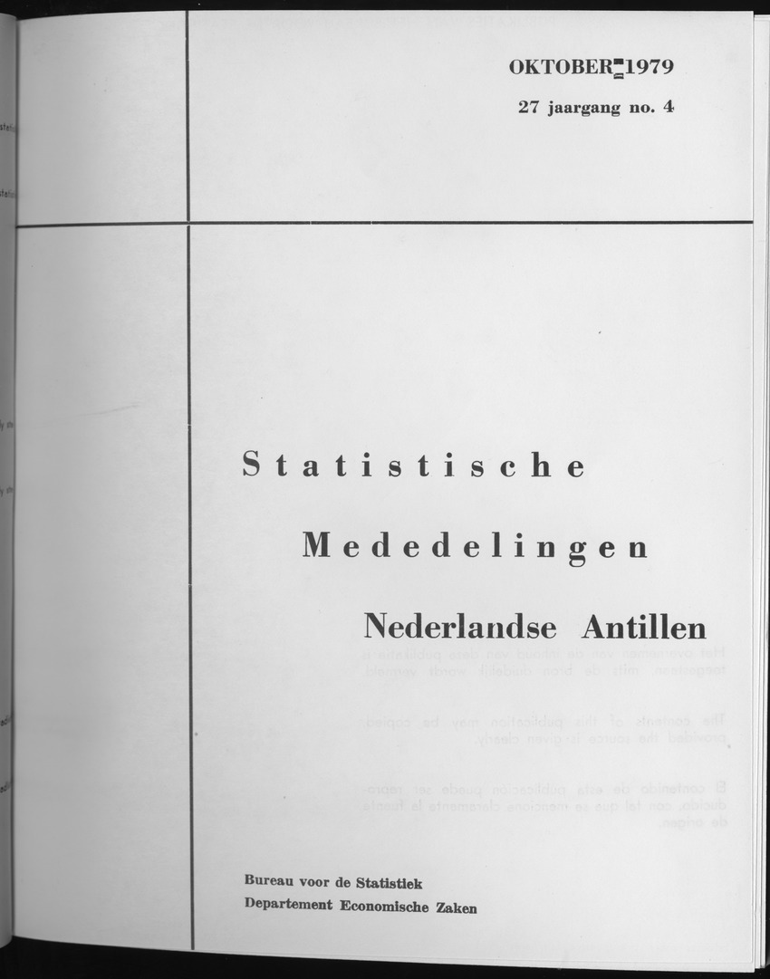 27 Jaargang No.4 - Oktober 1979 - Front Cover