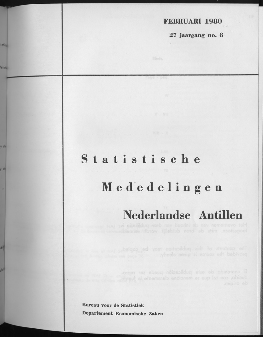 27 Jaargang No.8 - Februari 1980 - Front Cover