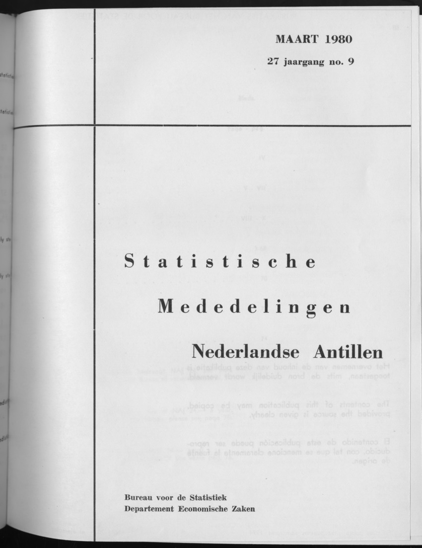 27 Jaargang No.9 - Maart 1980 - Front Cover