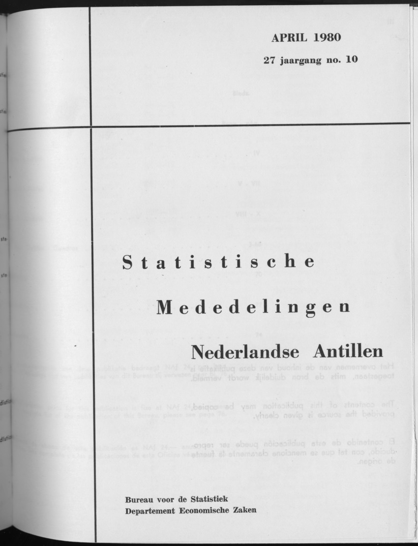 27 Jaargang No.10 - April 1980 - Front Cover