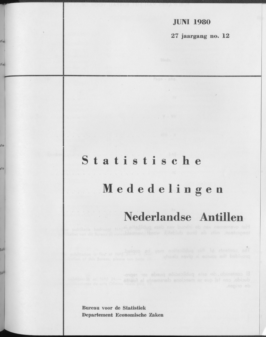 27 Jaargang No.12 - Juni 1980 - Front Cover