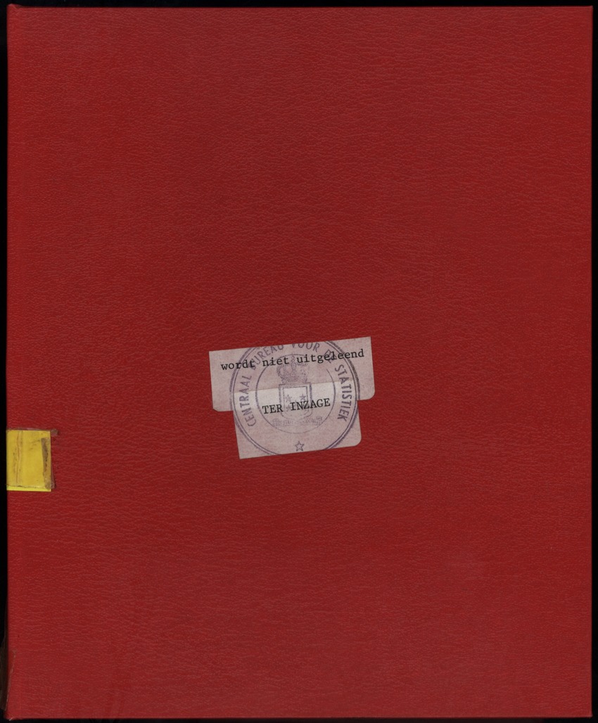 Statistische Mededelingen Ned. Antillen Jrg.28 - Front Cover