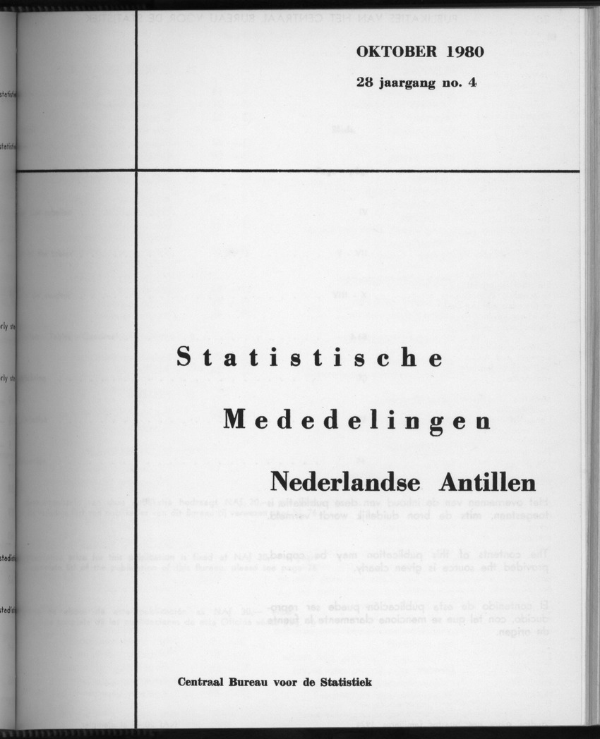 28 Jaargang No.4 - Oktober 1980 - Front Cover