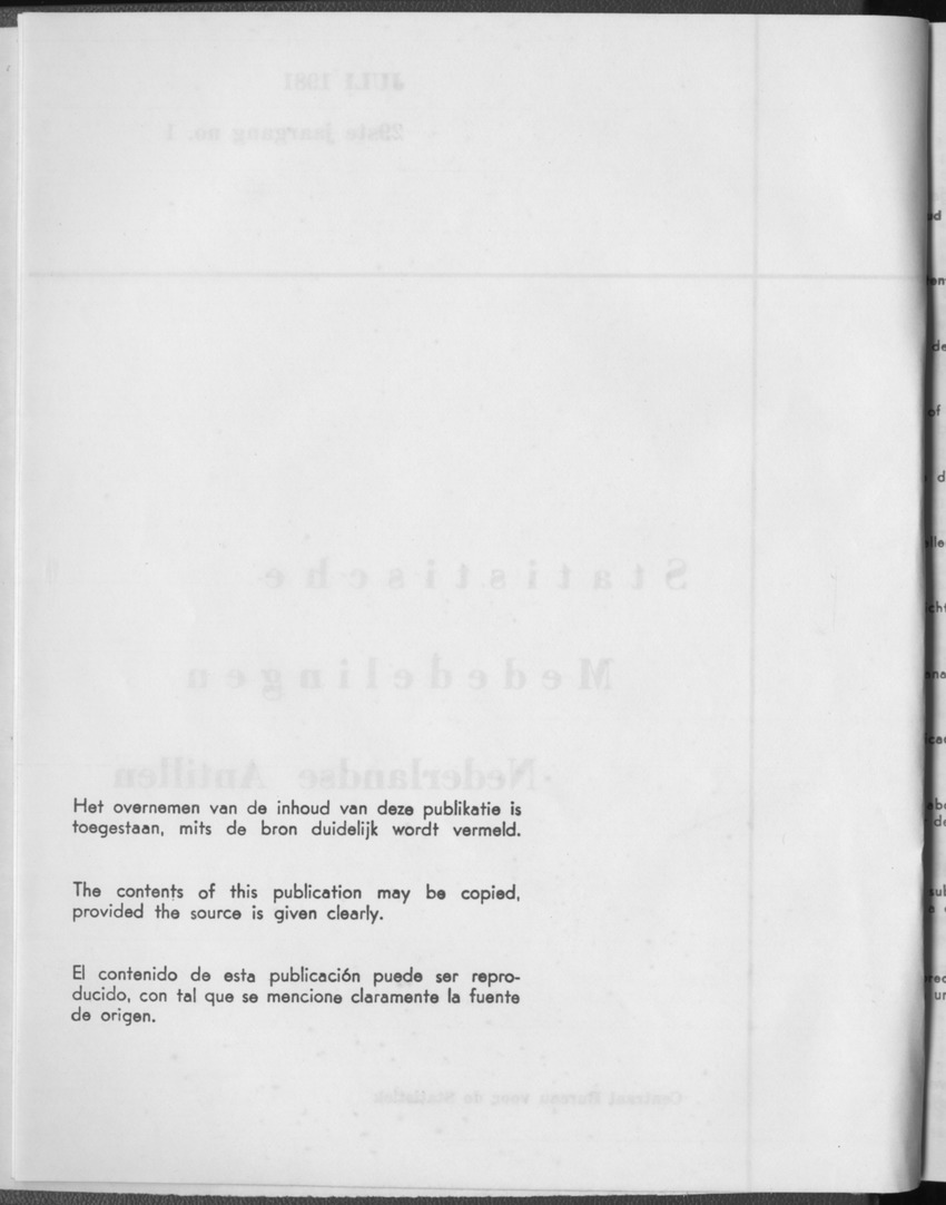 29ste Jaargang No.1 - Juli 1981 - Page II