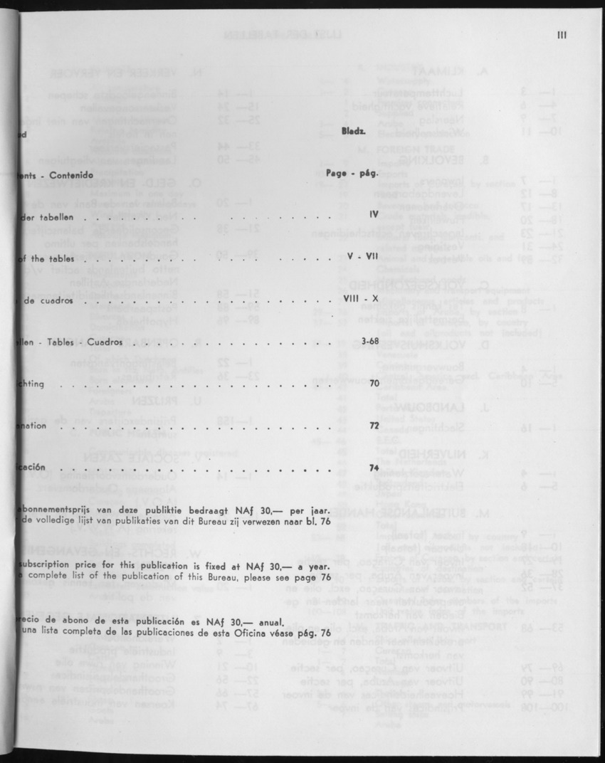 29ste Jaargang No.1 - Juli 1981 - Page III