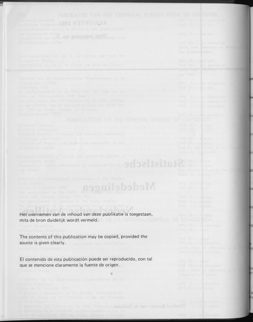 29ste Jaargang No.2 - Augustus 1981 - Page II