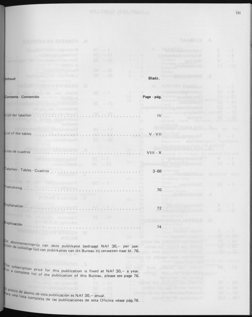 29ste Jaargang No.3 - September 1981 - Page III