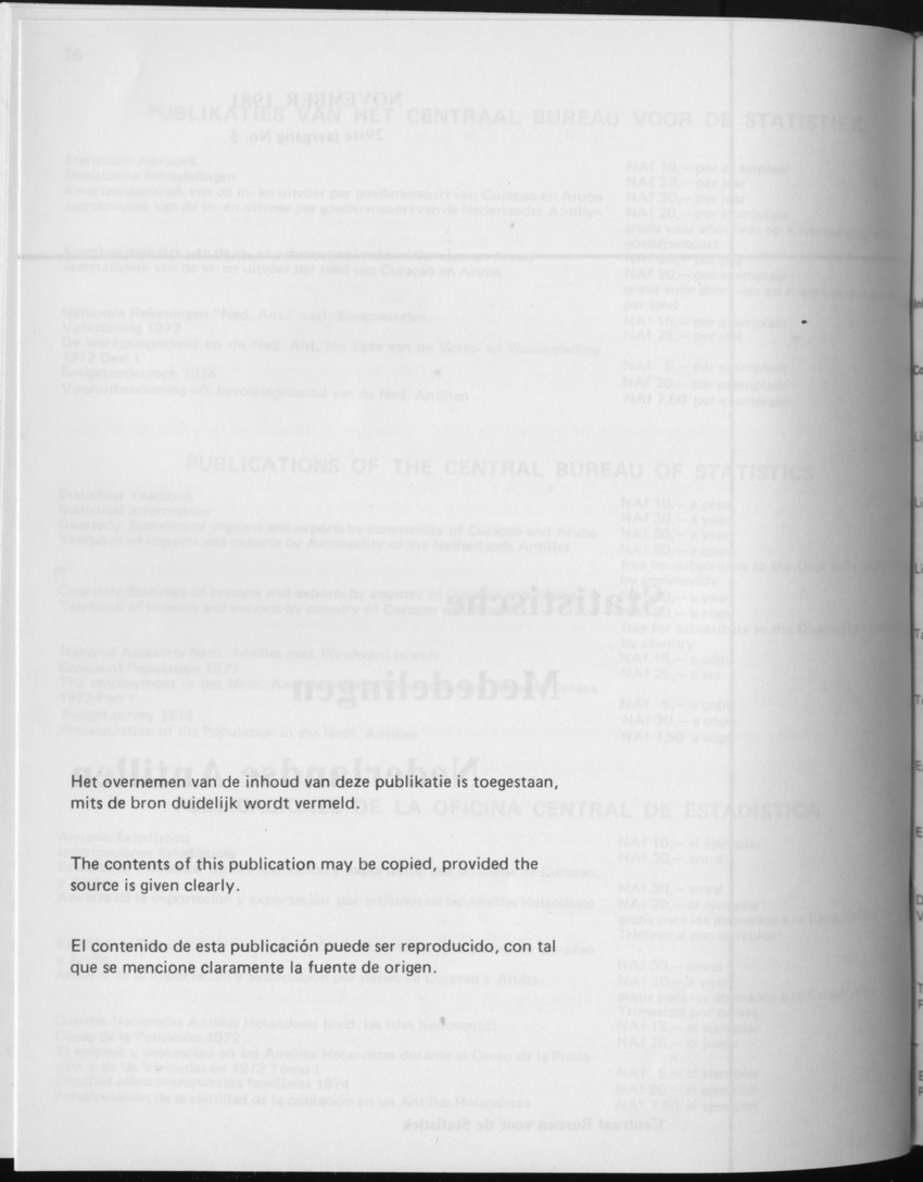 29ste Jaargang No.5 - November 1981 - Page II