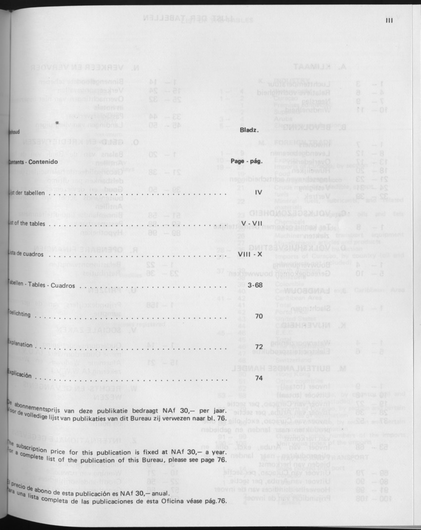 29ste Jaargang No.6 - December 1981 - Page III