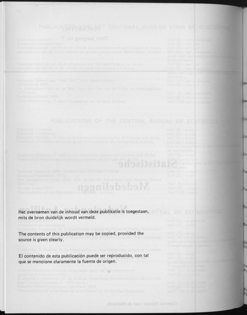 29ste Jaargang No.7 - Januari 1982 - Page II