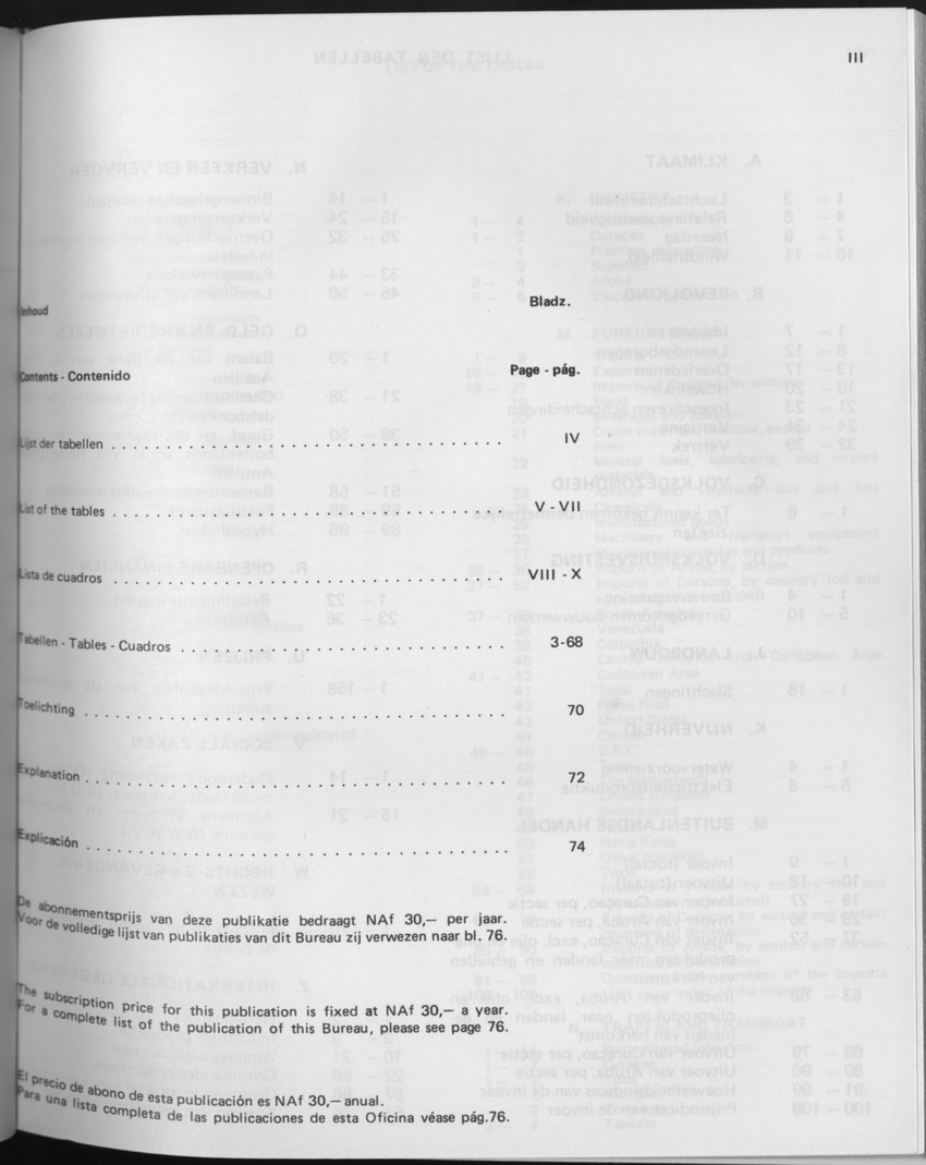 29ste Jaargang No.7 - Januari 1982 - Page III