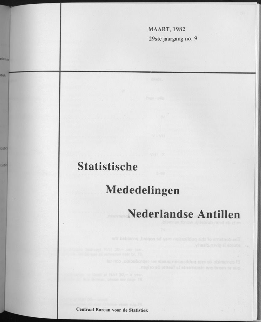 29ste Jaargang No.9 - Maart 1982 - Front Cover