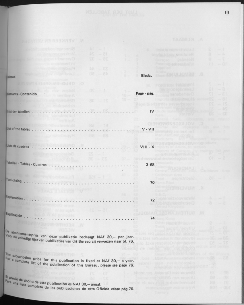 29ste Jaargang No.9 - Maart 1982 - Page III