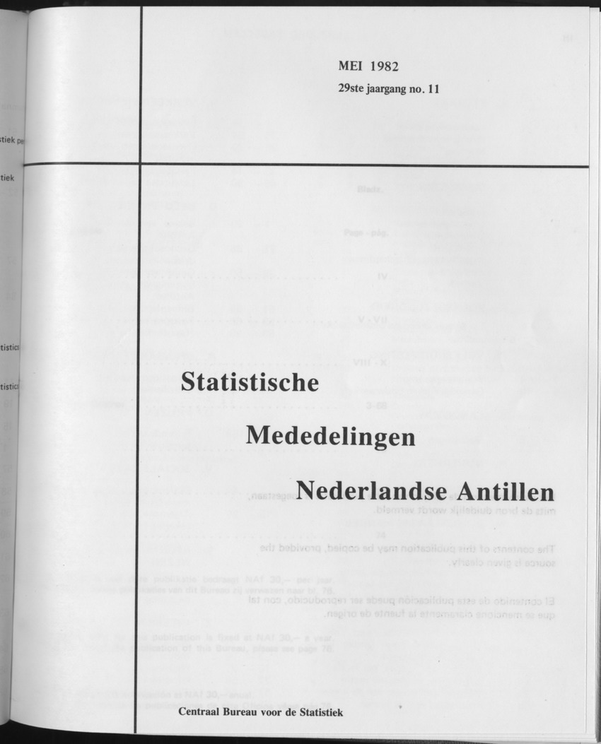 29ste Jaargang No.11 - Mei 1982 - Front Cover