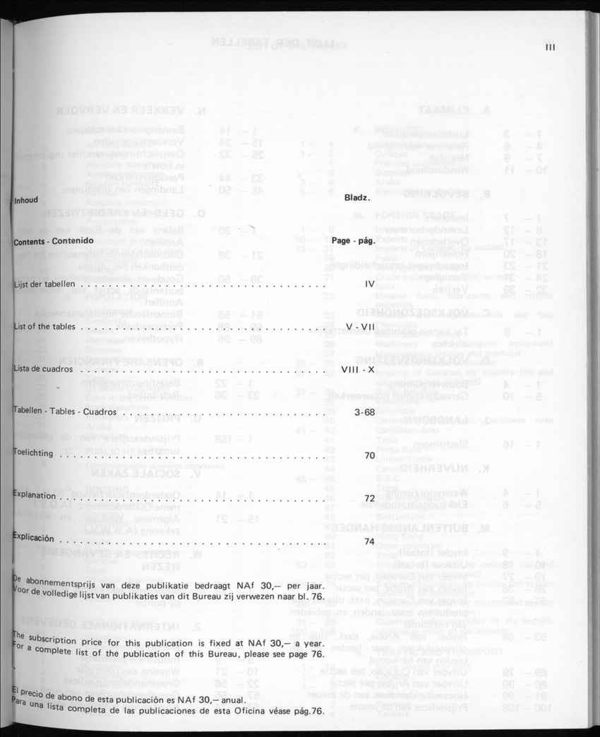 30ste Jaargang No.6 - December 1982 - Page III