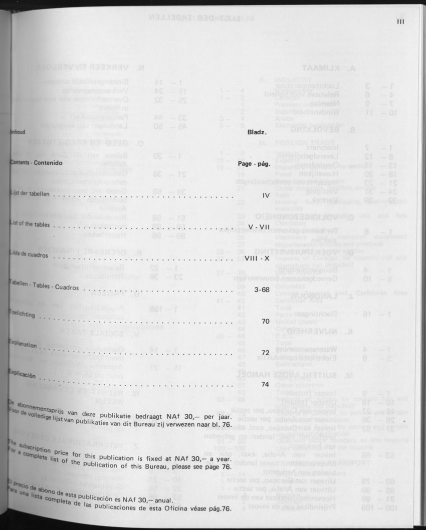 31ste Jaargang No.4 - Oktober 1983 - Page III