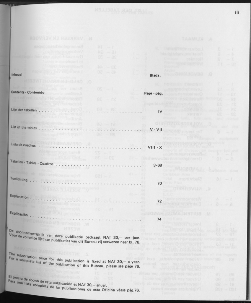 31ste Jaargang No.7 - Januari 1984 - Page III