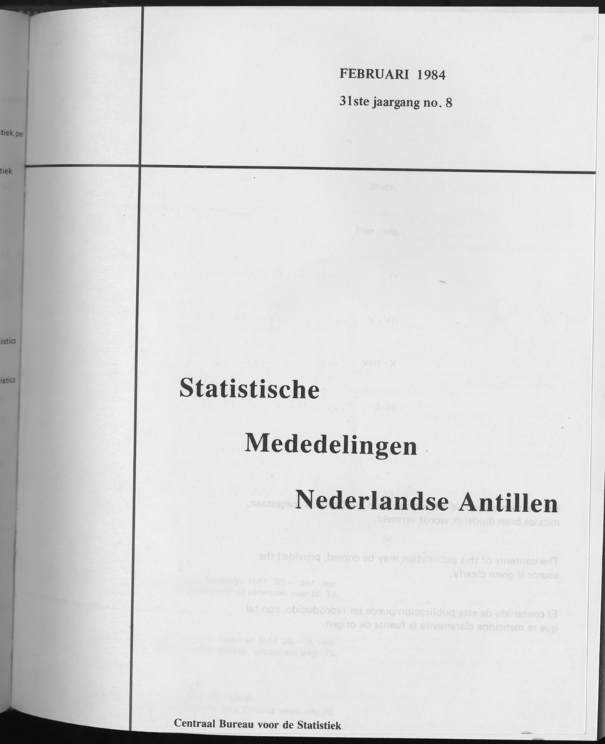 31ste Jaargang No.8 - Februari 1984 - Front Cover