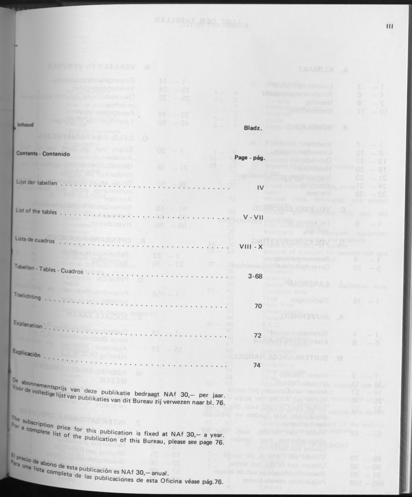 31ste Jaargang No.9 - Maart 1984 - Page III