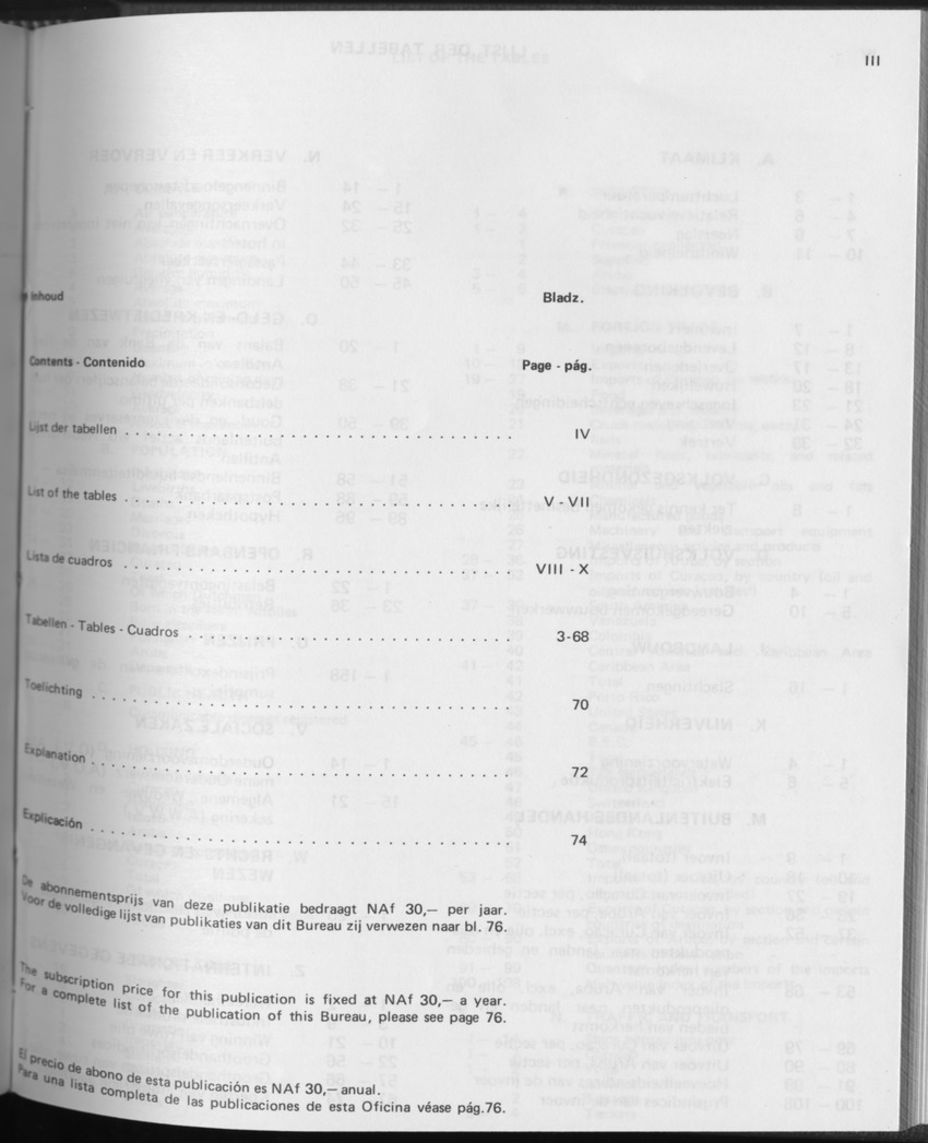 31ste Jaargang No.10 - April 1984 - Page III