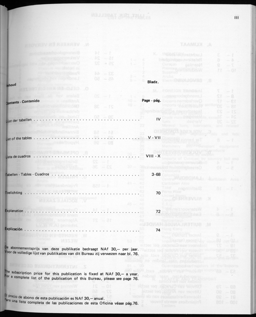 32ste Jaargang No.2 - Augustus 1984 - Page III