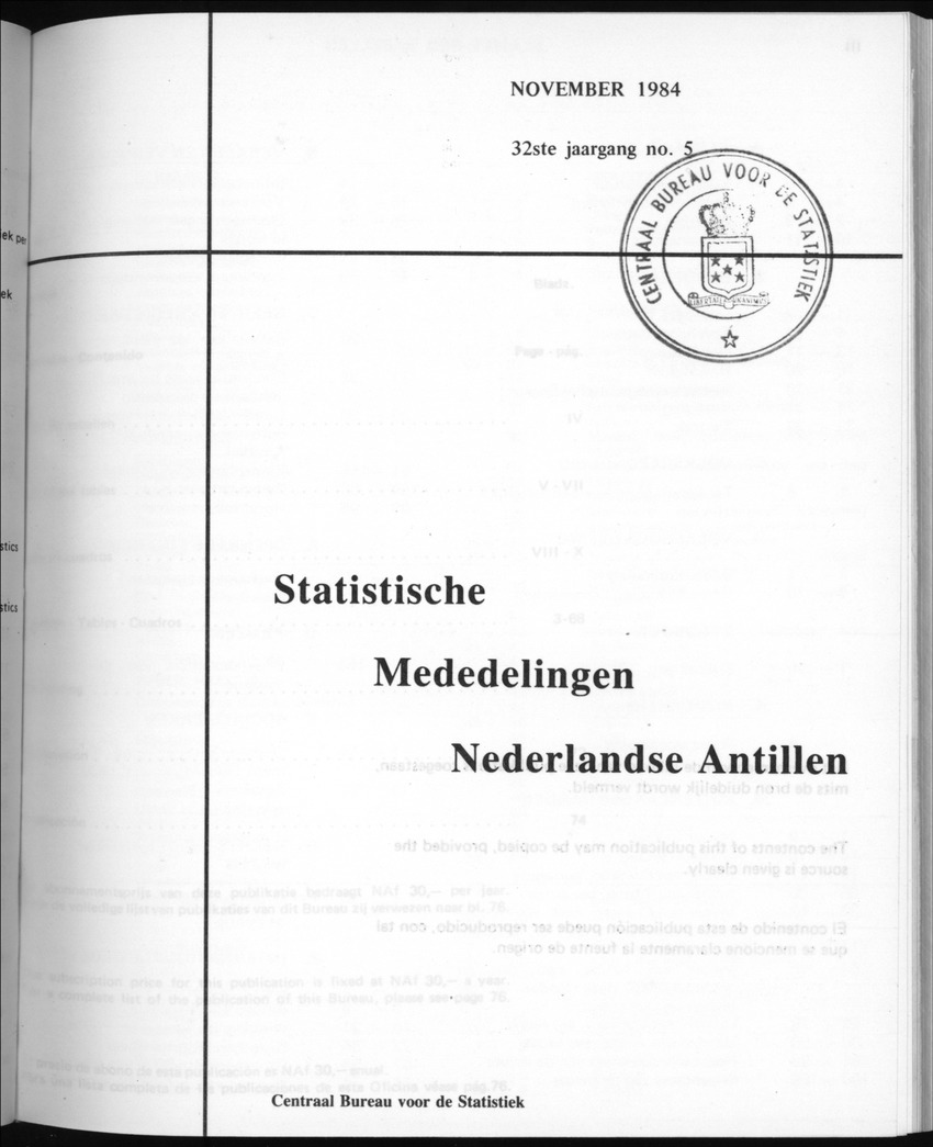 32ste Jaargang No.5 - November 1984 - New Page