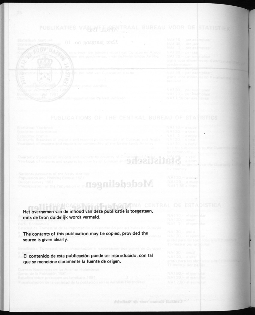 32ste Jaargang No.10 - April 1985 - Page II