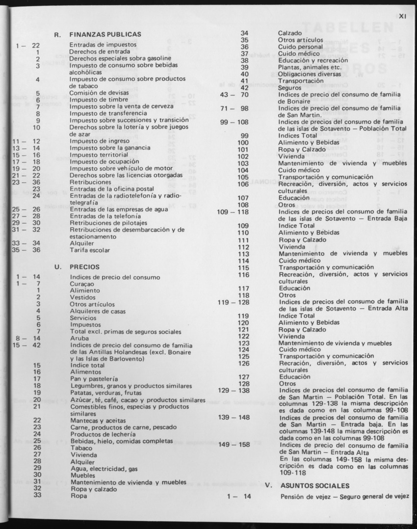 33ste Jaargang No.1 - Juli 1985 - Page XI