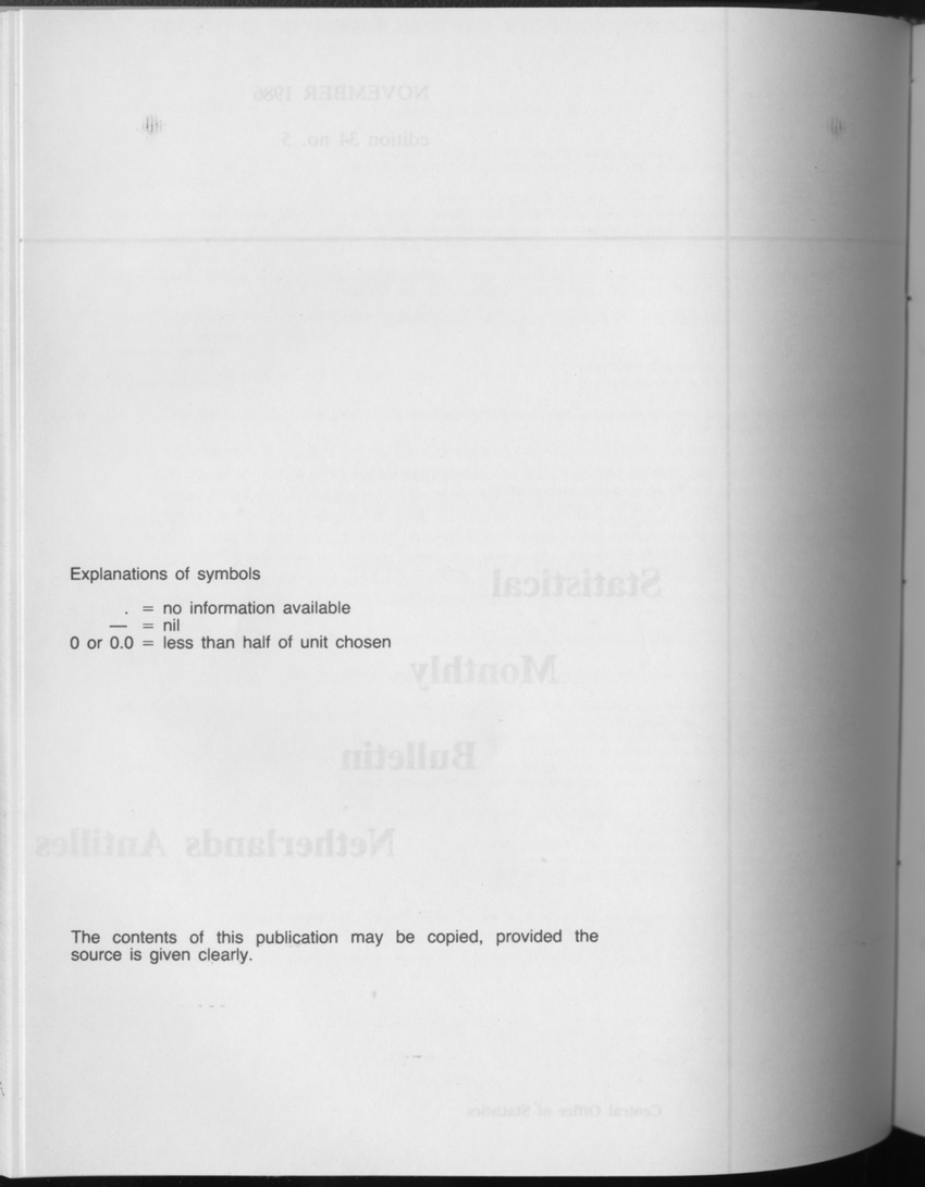 Edition 34 No.5 - November 1986 - Page II