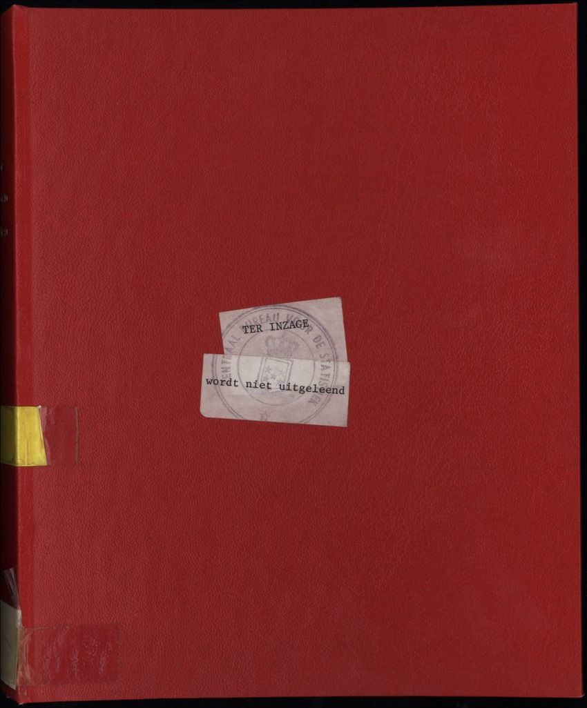 Statistische Mededelingen Ned. Antillen Jrg.35 - Front Cover