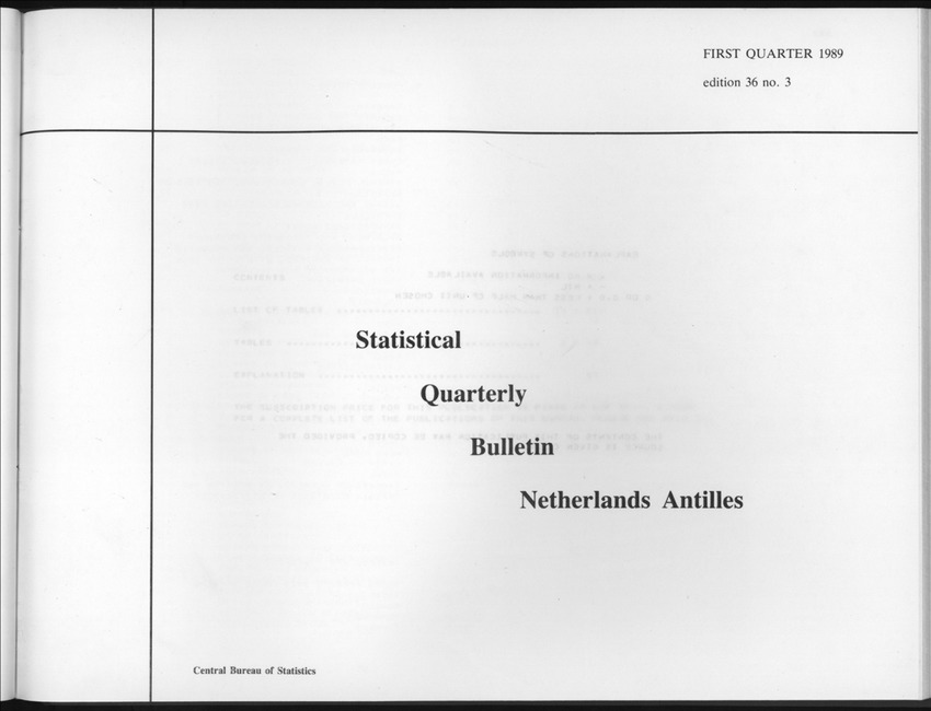 Edition 36 No.3 - First quarter 1989 - New Page