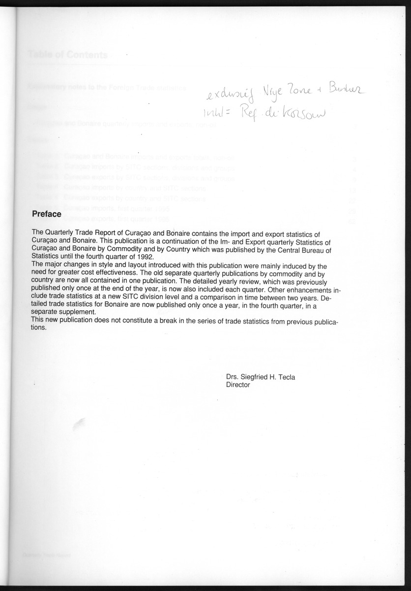 Quarterly Trade Report Nr.1 - 1995 - New Page