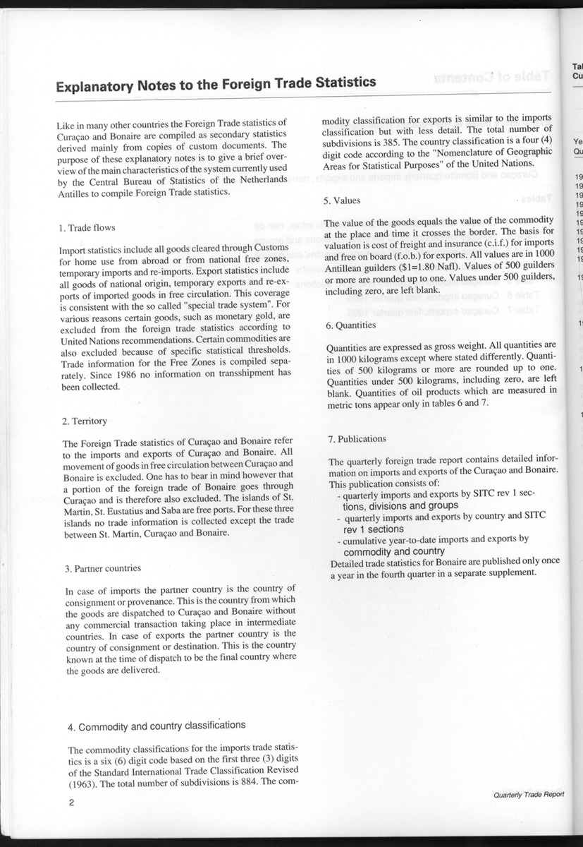 Quarterly Trade Report Nr.1 - 1995 - New Page