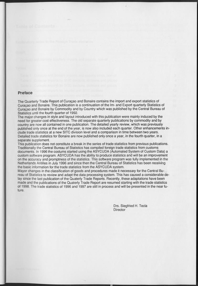 Quarterly Trade Report Nr.1 - 1999 - Page 3